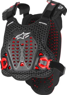 Obrázok produktu pre Chránič hrudníka A-5 PLASMA, ALPINESTARS (čierna/červená/biela, veľkosť XS/S)