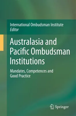 Produktbild von Australasia and Pacific Ombudsman Institutions