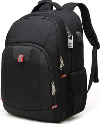 Produktbild von Famanu Rucksack Große Laptoprucksack - 45 Liter, Anti-Diebstahl, USB-Ladeanschluss
