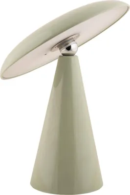 Produktbild von Leitmotiv - Tischleuchte Phoebe Led - Grün - Ø23cm Tischlampe - Nachttischlampe, Wohnzimmer, Schlafzimmer
