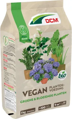 Produktbild von Vegane Pflanzennahrung Grün blühende Pflanzen 1 kg - Dcm