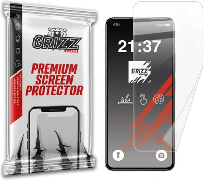Zdjęcie produktu dla Ochraniacz ekranu GrizzGlass CeramicFilm dla Xiaomi Poco C75 - przezroczysty