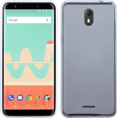 Image de Wiko View Go Mobile Housse silicone Cover Case Noir