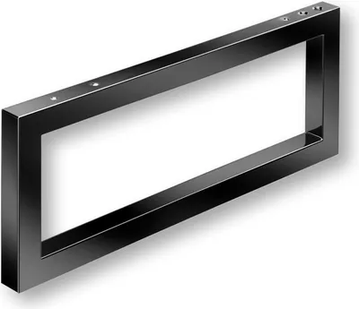 Produktbild von 2 Stück Waschtischkonsolen WK480 mit Handtuchreling 480 x 200 x 30 mm schwarz Waschtischhalter Wandkonsolen Waschbeckenkonsole von SOTECH