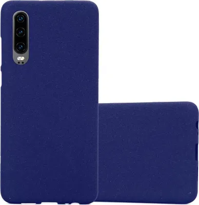 Image de Cadorabo Housse pour Huawei P30 Housse en bleu Housse pour portable TPU Etui Cover Case