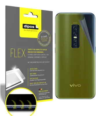 Obrázok produktu pre 3x ochranná fólia pre zadný kryt Vivo V17 Pro, 100% pokrytie displeja, dipos Flex