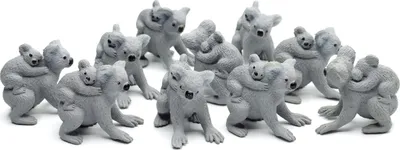 Produktbild von 10x Koala Aufstellfigur Miniblings Gummitier Australien Tier Koalabär Bär