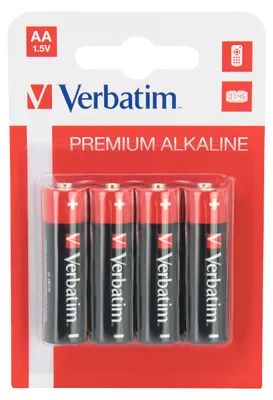 Immagine prodotto di Verbatim Batteria alcalina Aa Lr6 4Szt 49921