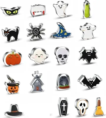 Produktbild von Halloween Ausstechformen Set 20 Stück