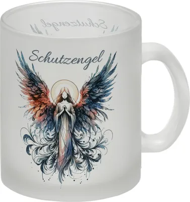 Produktbild von Schutzengel Glas Tasse