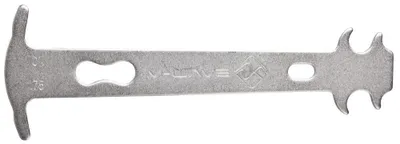 Produktbild von M-wave Kettenverschleißlehre Silber Silber One Size