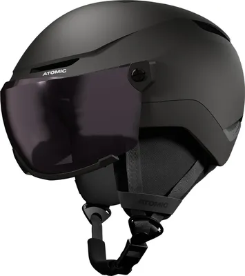 Produktbild von Skihelm ATOMIC Revent Visor Junior Schwarz Schwarz 51-55 cm