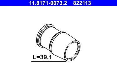 Zdjęcie produktu dla Sworzeń Zacisku Hamulcowego 39,1 X 16 Mm