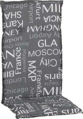 Produktbild von beo Potah na zahradní nábytek Barcelona High Back Chair grey M920