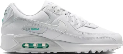Obrázek produktu pro Nike Air Max 90 'White Hyper Turquoise', velikost 40,5.