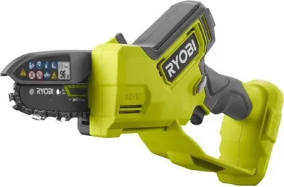 Image de Élagueur à Main RYOBI 18V Brushless, Guide 10 cm, 6 m/s, Tendeur sans Outil, Sans Batterie ni Chargeur