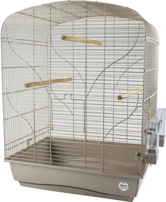 Produktbild von LAROY DUVO Mokka Bella Vogelkäfig - 54 x 39 x 71 cm - Mokka