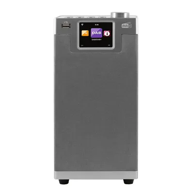 Obrázek produktu pro Imperial DABMAN i610 Internetradio/DAB+ Digitalradio (Stereo zvuk, Subwoofer, Bluetooth, DAB/DAB+ / UKW/FM, WLAN, LAN, USB, Streamingdienste (Spotify, Napster UVM.), Tower Design) Silber