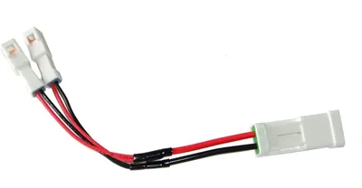 Produktbild von Yamaha 360.03.043 Y-Kabel für Licht X872 J.S.T. 2016, S-Pedelec, schwarz/rot