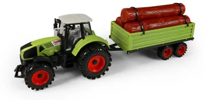 Zdjęcie produktu dla Ciągnik Z Przyczepą Do Drewna 45 Cm