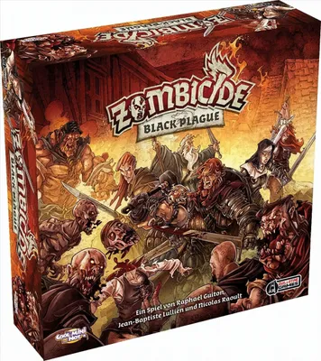 Obrázok produktu pre Asmodee Zombicide: Black Plague, Stolová hra, Cestovanie / dobrodružstvo, 10 rok / roky, 60 min, Rodinná hra
