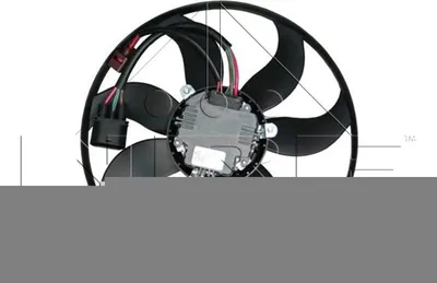 Produktbild von NRF 47396 Lüfter Motorkühlung Kühlerlüfter für VW GOLF VI (5K1) Wasserkühler