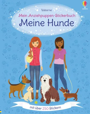 Produktbild von Mein Anziehpuppen-Stickerbuch: Meine Hunde