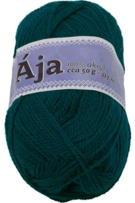 Zdjęcie produktu dla Przędza ÁJA – 50 g / 217 m – niebieska