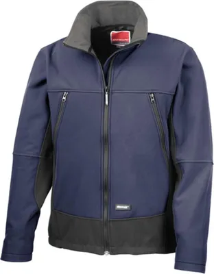 Produktbild von Result R120X | Activity Softshell Jacket - Farbe: Navy/Black - Größe: S