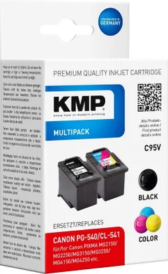 Immagine prodotto di KMP Patrone Canon Pixma PG540 Multipack BK/C/M/Y rigenerato