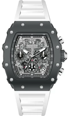 Obrázok produktu pre Invicta Racing 69604 Pánske hodinky - Quartz strojček - Akryl so strieborným ciferníkom - 39 mm