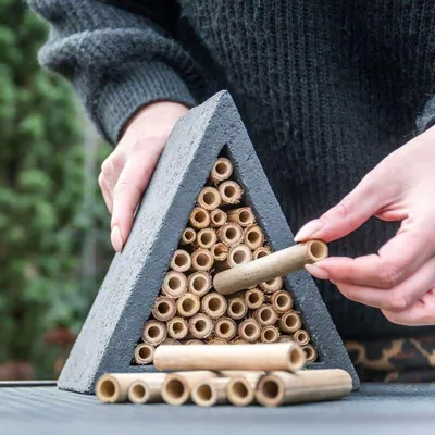 Produktbild von Bambusröhrchen für Woodstone-Insektenhotels 90 mm, 100 Stück