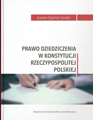 Image de Prawo dziedziczenia w Konstytucji Rzeczypospolitej Polskiej (Buch auf Polnisch)
