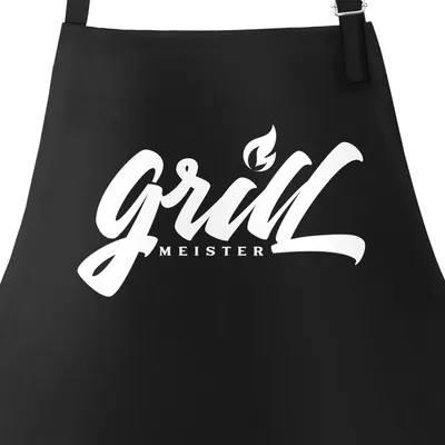 Produktbild von Herren Grillschürze Grillmeister Schürze Küchenschürze Kochschürze Baumwolle Tasche Moonworks® schwarz unisize