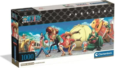 Zdjęcie produktu dla CLE puzzle 1000 PanoramaComp. OnePiece 37075