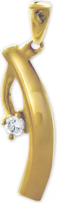 Produktbild von GoldDream Ketten Anhänger Damen 333 Gelbgold 8 Karat Halsschmuck D2GDH511WY
