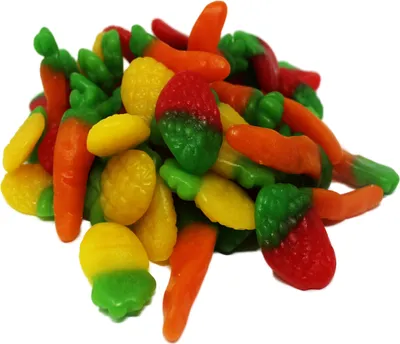 Immagine prodotto di Miscela di gelatina di frutta ananas fragole carote 1000g