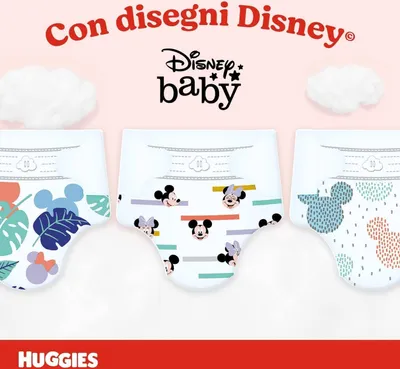 Produktbild von Huggies Ultra Comfort Windeln Größe 3 4-9 Kg Design Disney 126 Stück Baby Care Windeln Saugstark Disney