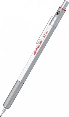 Zdjęcie produktu dla Rotring 1904444, Srebrny, Metal, HB, 0,7 mm