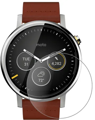 Obrázok produktu pre 2x ochranná fólia pre Motorola Moto 360 (2019) matná - proti nárazom 9H fólia dipos Glass plastové sklo