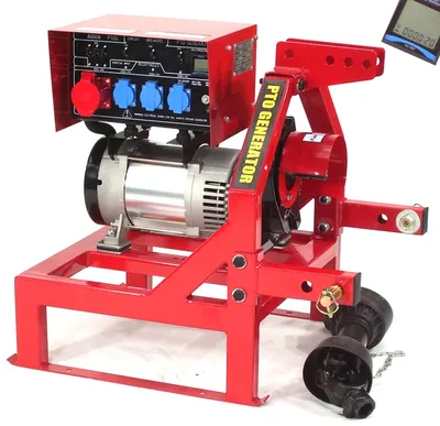 Produktbild von Zapfwellengenerator 8 kW Stromerzeuger Generator Notstromaggregat AVR 06295