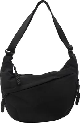 Produktbild von Nylon Umhängetasche Groß Halbmond Crossbody Bag Damen-Halbmondtasche