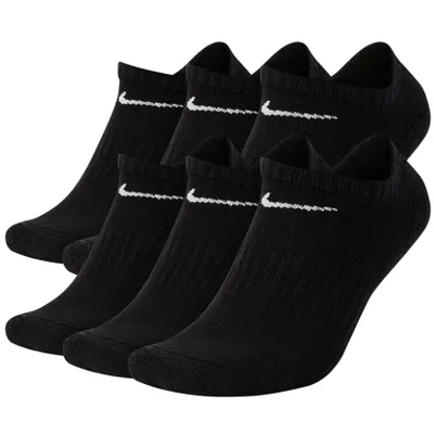 Obrázek produktu pro Nike Foot Socks černé Everyday Cushioned 6 Pack SX7675-010 Velikost:L