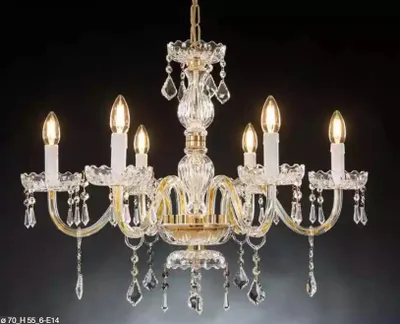 Image de Suspensions Lustre cristal Plafonnier Lampe