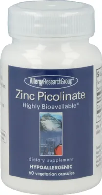 Produktbild von Alllergy Research Group Zinc Picolinate-60 veg. Kapseln