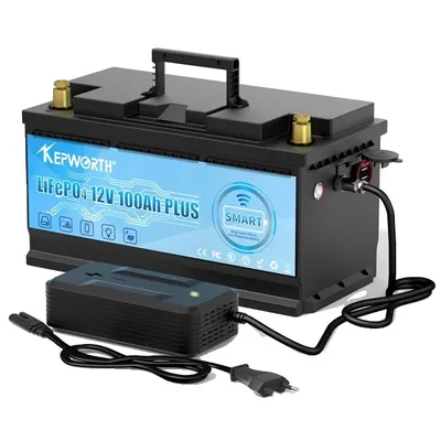 Zdjęcie produktu dla Akumulator litowo-żelazowo-fosforanowy, łączność Bluetooth, 6000 cykli