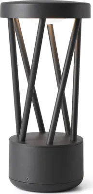 Produktbild von Faro 71286, Außensockel-/Pfostenbeleuchtung, Dunkles Grau, Aluminium, IP65, I, 10 W