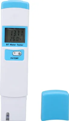 Image de Testeur num?rique de qualit ? de l'eau 2 en 1 pH - temp?rature App sans fil Backlight testeur multilingue pour pool de consommateurs m?nagers