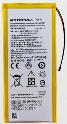 Obrázok produktu pre Batéria pre Motorola GA40 Li-Pol 3,8 V 3000 mAh čierna