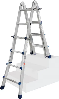 Produktbild von Iller Teleskopleiter Eurostars 4x4 Sprossen